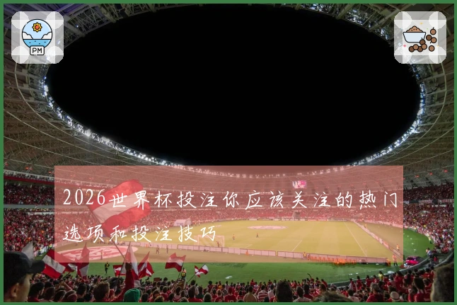 2026世界杯投注你应该关注的热门选项和投注技巧