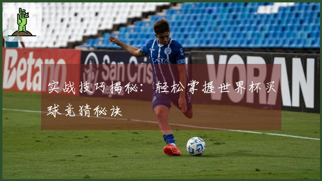 实战技巧揭秘：轻松掌握世界杯买球竞猜秘诀